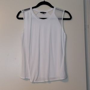 RW & Co. - White Tank with Front Foldover